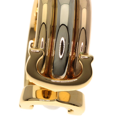 CARTIER 2C ring LM #47 Ring K18 Yellow Gold K18 White GoldLadies [Used]