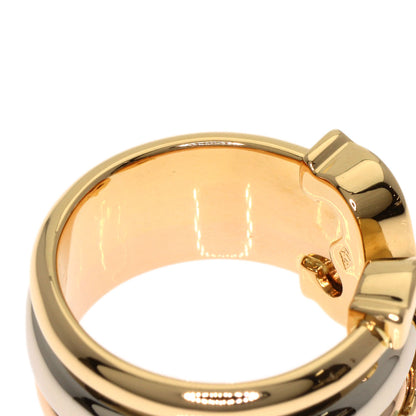 CARTIER 2C ring LM #47 Ring K18 Yellow Gold K18 White GoldLadies [Used]