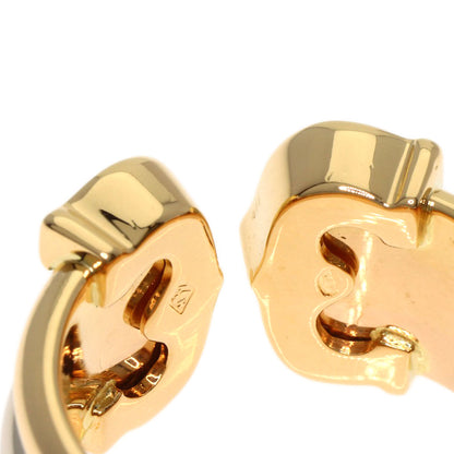 CARTIER 2C ring LM #47 Ring K18 Yellow Gold K18 White GoldLadies [Used]