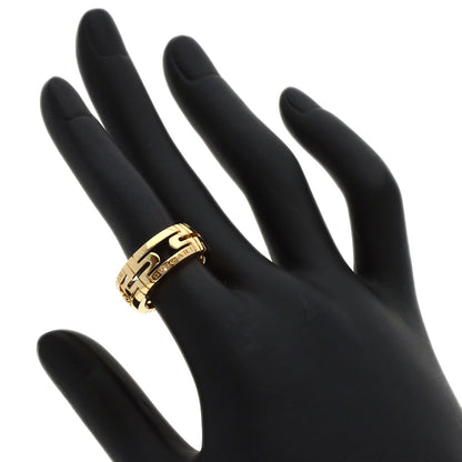 BVLGARI Parentesi Openwork #50 Ring K18 Yellow Gold Ladies [Used]