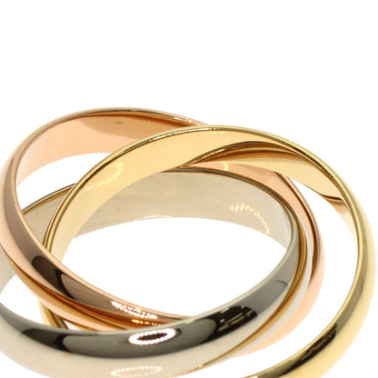CARTIER Trinity #50 Ring K18 Yellow Gold K18 White GoldLadies [Used]