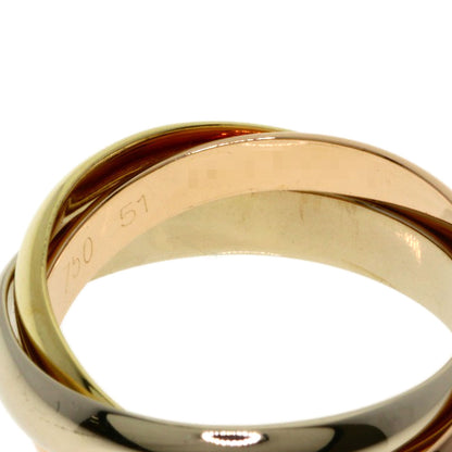 CARTIER Trinity #51 Ring K18 Yellow Gold K18 White GoldLadies [Used]