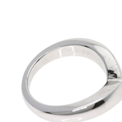 CARTIER Triandre 1P Diamond #52 Ring K18 White Gold Ladies [Used]