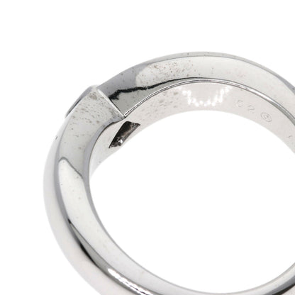 CARTIER Triandre 1P Diamond #52 Ring K18 White Gold Ladies [Used]