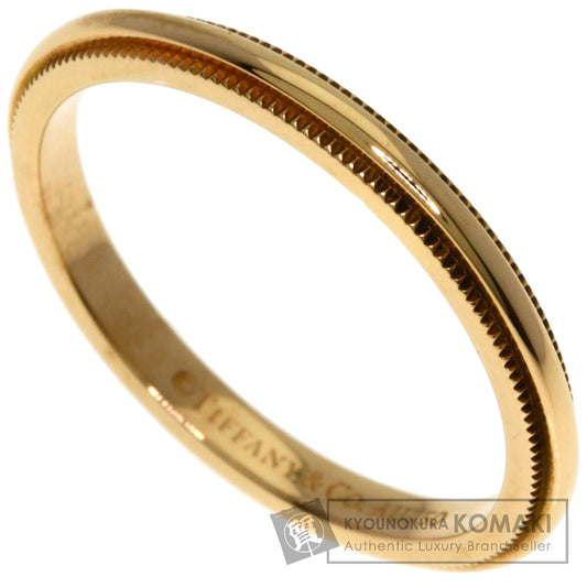 TIFFANY&Co. Milgrain Ring K18 Pink Gold Ladies [Used]