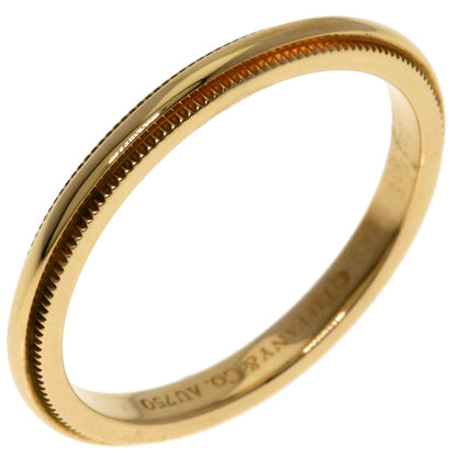 TIFFANY&Co. Milgrain Ring K18 Pink Gold Ladies [Used]