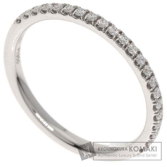 HARRY WINSTON Micropave Half Eternity Diamond Ring Platinum PT950 Ladies [Used]