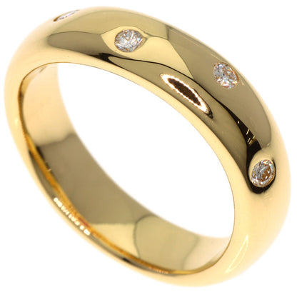 CELINE Diamond Ruby Ring K18 Yellow Gold Ladies [Used]