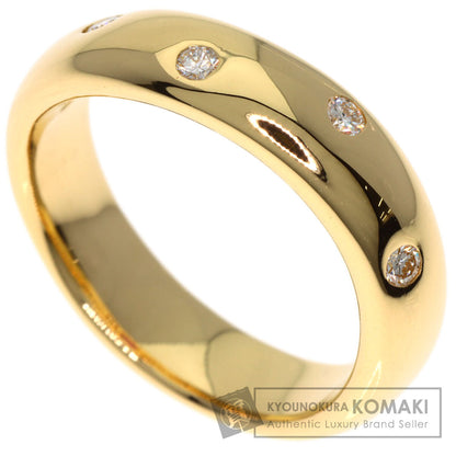 CELINE Diamond Ruby Ring K18 Yellow Gold Ladies [Used]