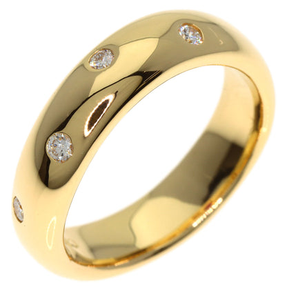 CELINE Diamond Ruby Ring K18 Yellow Gold Ladies [Used]