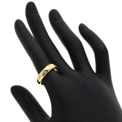 CELINE Diamond Ruby Ring K18 Yellow Gold Ladies [Used]