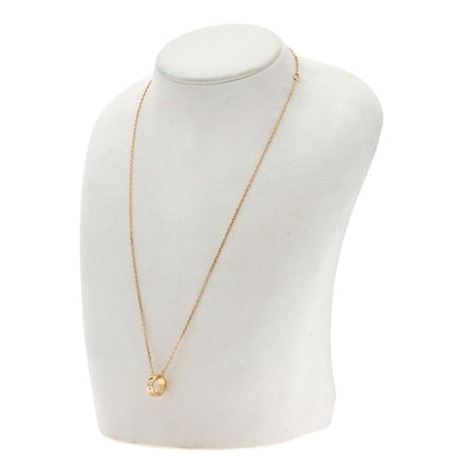 GUCCI Icon diamond Necklace K18 Pink Gold Ladies [Used]