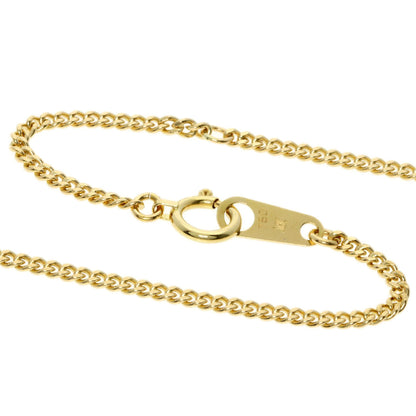 CELINE Double circle Necklace K18 Yellow Gold Ladies [Used]