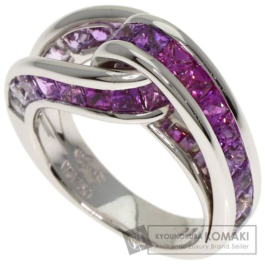 Jeunet sapphire Ring K18 White Gold Ladies [Used]