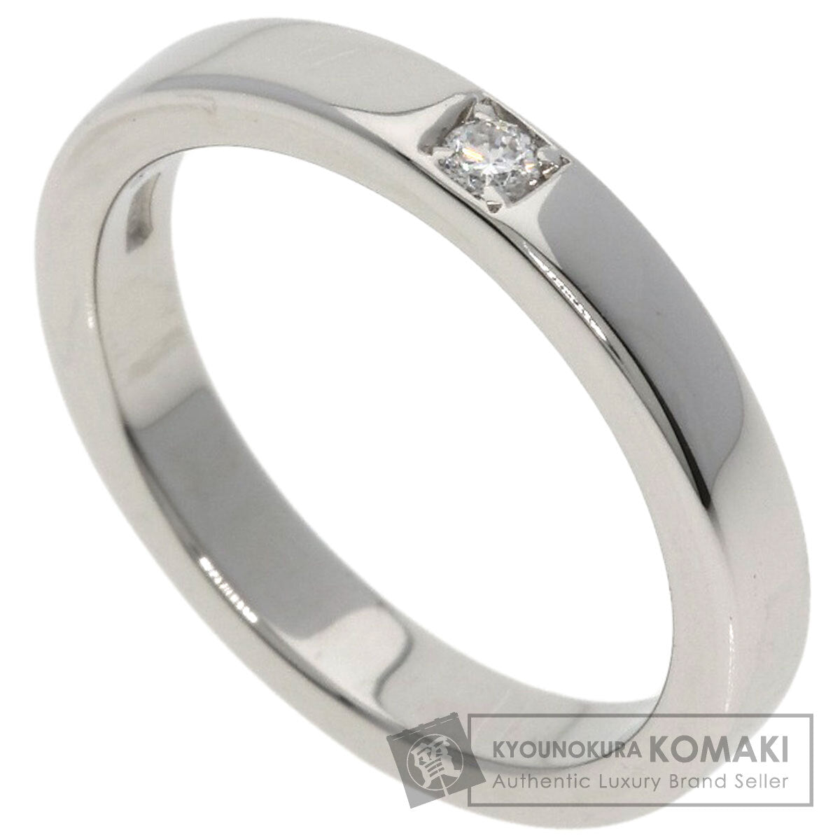 BVLGARI Marie Me 1P Diamond Ring Platinum PT950 Ladies [Used]
