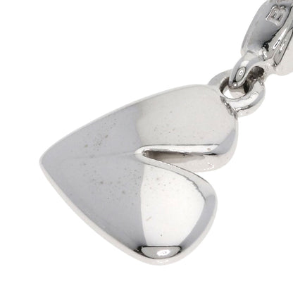 BVLGARI Cuore Heart Charm Pendant top K18 White Gold Ladies [Used]