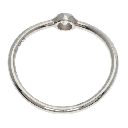 TIFFANY&Co. Wave 1P Diamond Ring Platinum PT950 Ladies [Used]