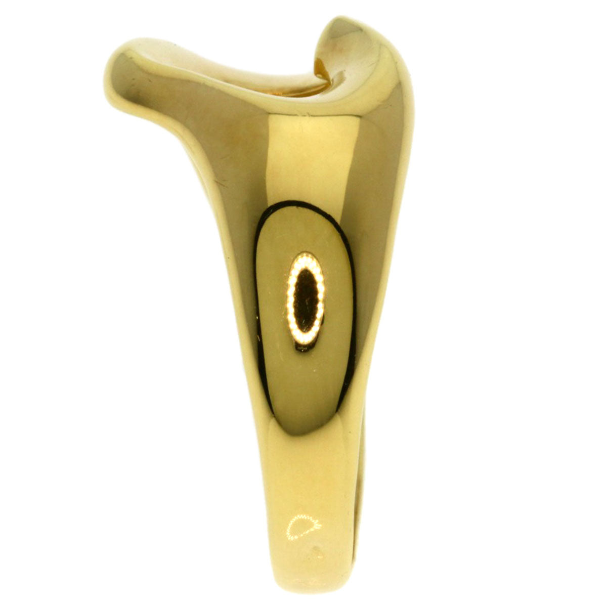 TIFFANY&Co. Open heart Ring K18 Yellow Gold Ladies [Used]