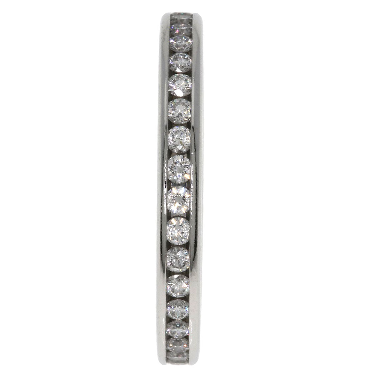 TIFFANY&Co. Channel Full Eternity Diamond Ring Platinum PT950 Ladies [Used]