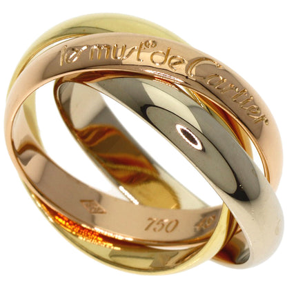 CARTIER Trinity #49 Ring K18 Yellow Gold K18 White GoldLadies [Used]