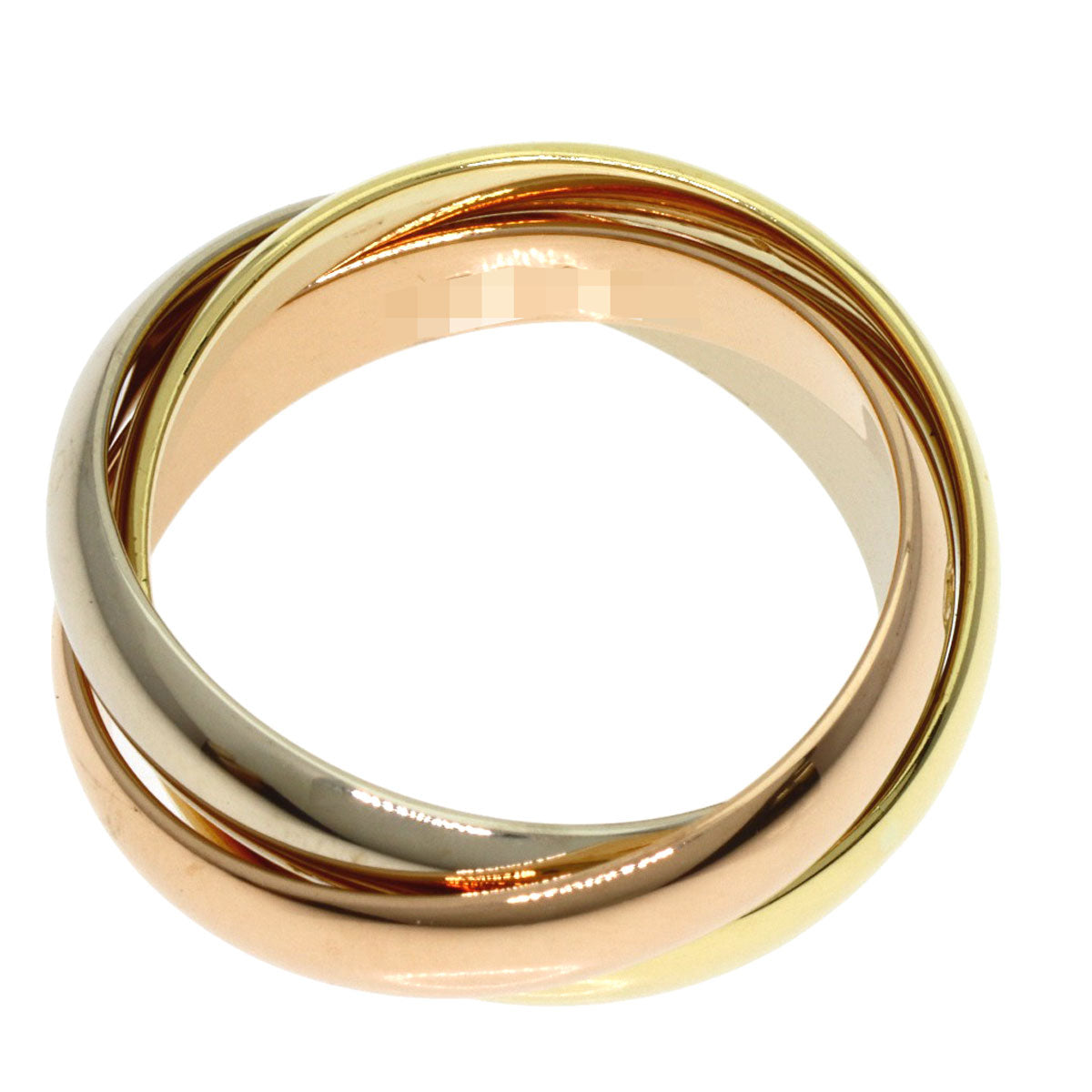 CARTIER Trinity #49 Ring K18 Yellow Gold K18 White GoldLadies [Used]