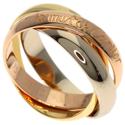 CARTIER Trinity #48 Ring K18 Yellow Gold K18 White GoldLadies [Used]