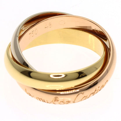 CARTIER Trinity #48 Ring K18 Yellow Gold K18 White GoldLadies [Used]