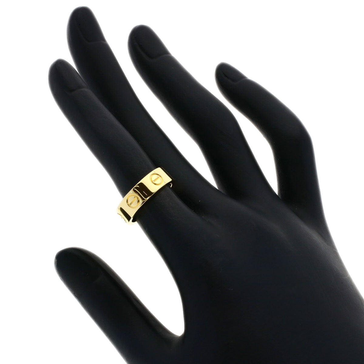 CARTIER love ring #48 Ring K18 Yellow Gold Ladies [Used]