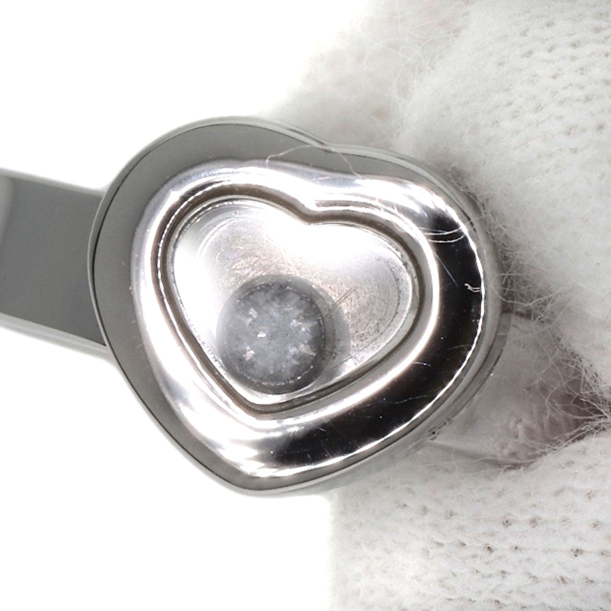 Chopard Happy diamond Ring K18 White Gold Ladies [Used]