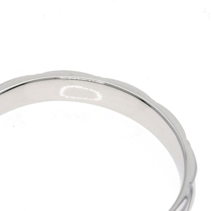 CHANEL Matelasse #64 Ring K18 White Gold Ladies [Used]