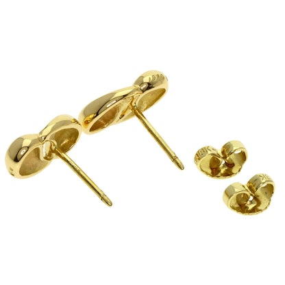 TIFFANY&Co. Double teardrop earring K18 Yellow Gold Ladies [Used]