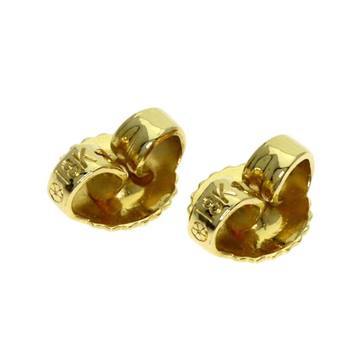 TIFFANY&Co. Double teardrop earring K18 Yellow Gold Ladies [Used]