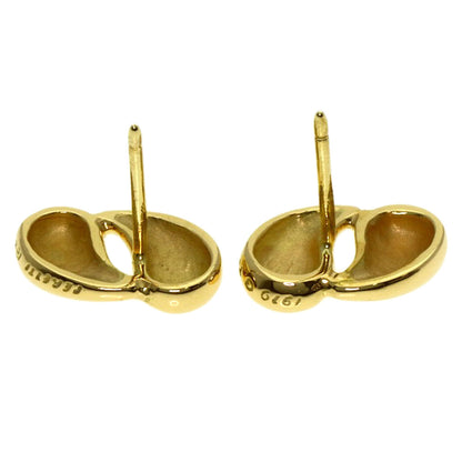 TIFFANY&Co. Double teardrop earring K18 Yellow Gold Ladies [Used]