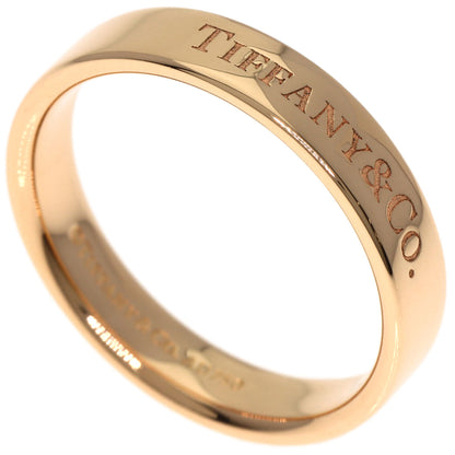 TIFFANY&Co. Flat band Ring K18 Pink Gold Ladies [Used]