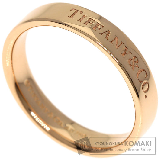 TIFFANY&Co. Flat band Ring K18 Pink Gold Ladies [Used]