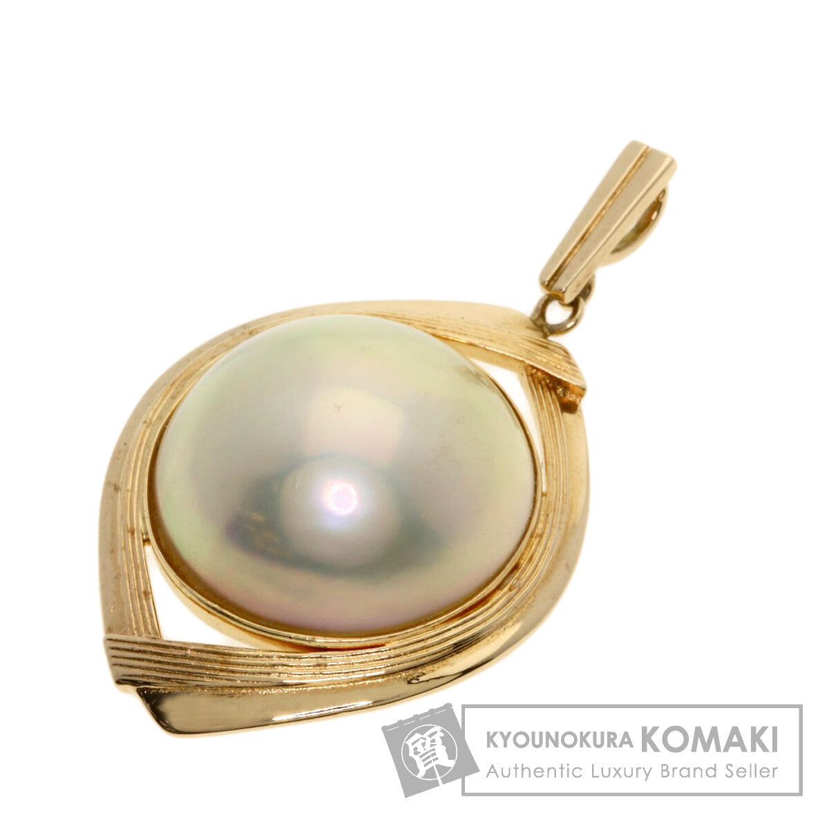 TASAKI Mabe Pearl Pearl Pendant top K14 Pink Gold Ladies [Used]