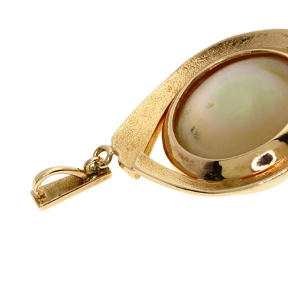 TASAKI Mabe Pearl Pearl Pendant top K14 Pink Gold Ladies [Used]