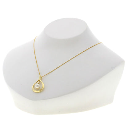 MIKIMOTO Pearl Pearl Necklace K18 Yellow Gold Ladies [Used]