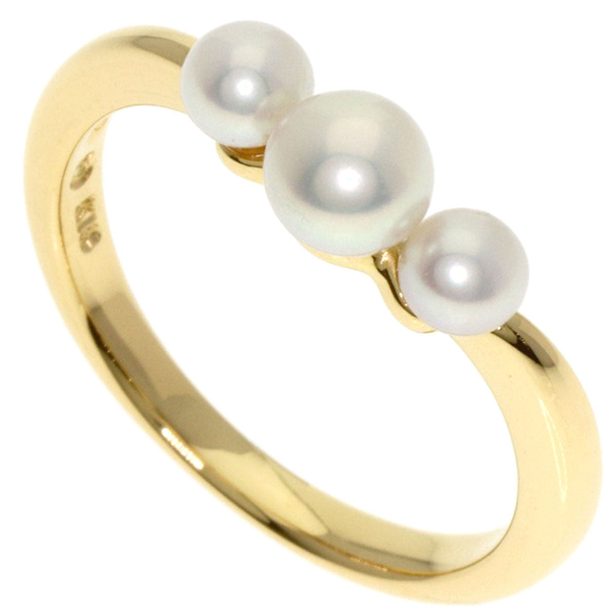 TASAKI Pearl Pearl Ring K18 Yellow Gold Ladies [Used]