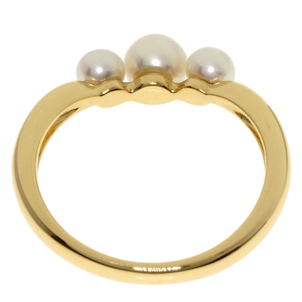 TASAKI Pearl Pearl Ring K18 Yellow Gold Ladies [Used]