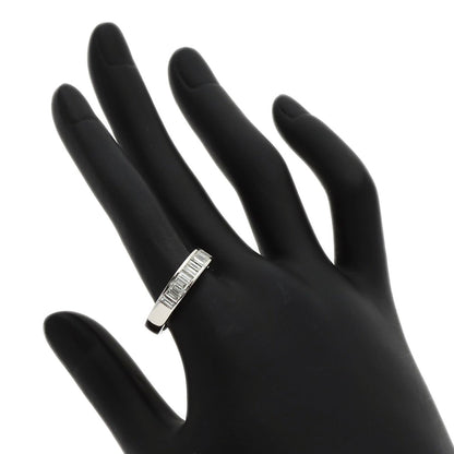 1ct Bucket Diamond Half Eternity Ring Platinum PT900 7.2g　Ladies