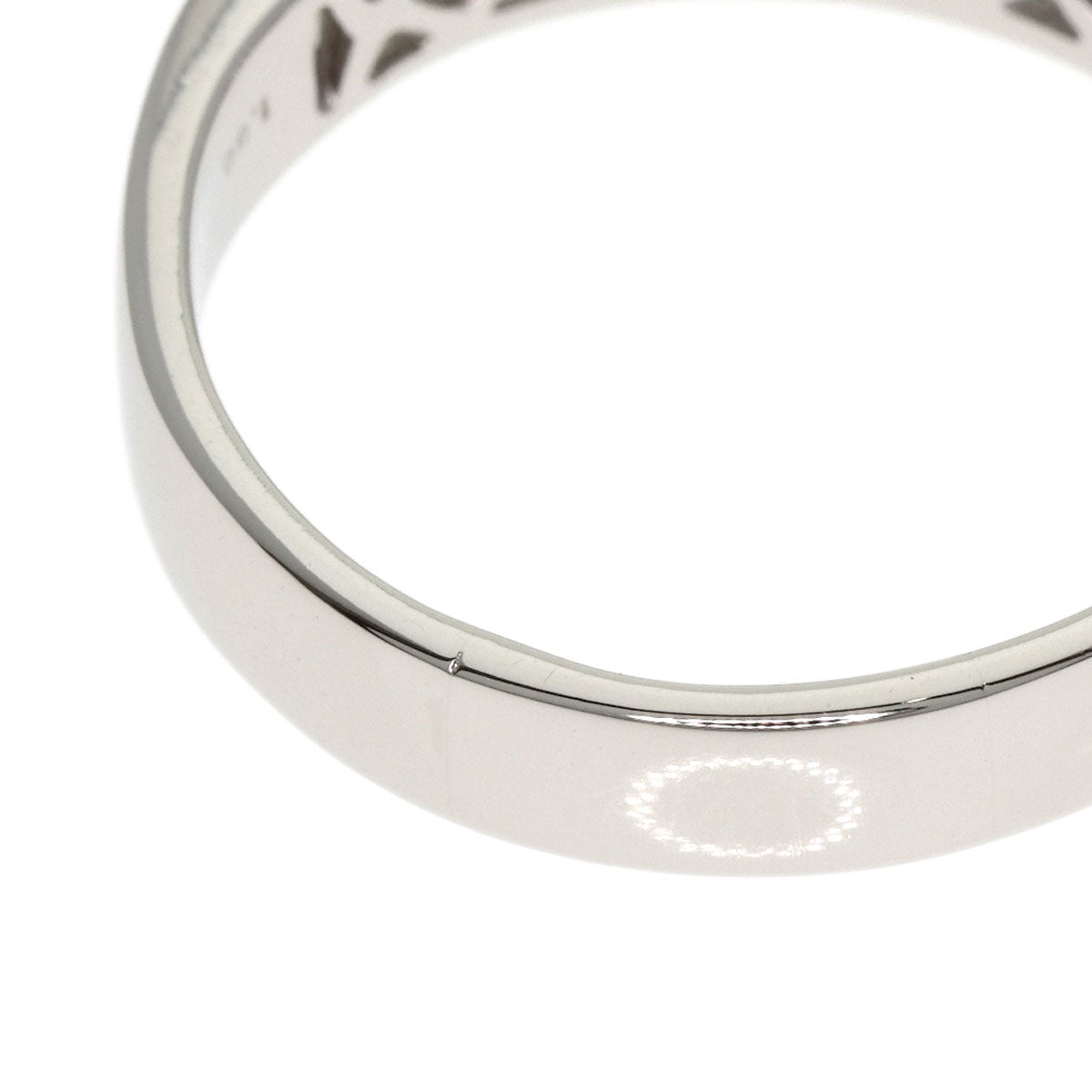 1ct Bucket Diamond Half Eternity Ring Platinum PT900 7.2g　Ladies