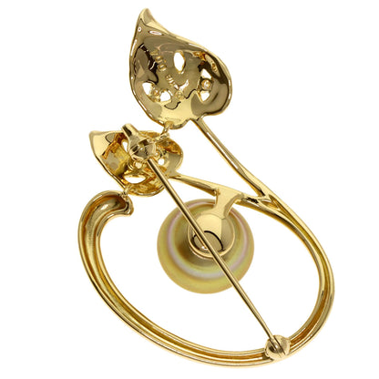 TASAKI Pearl Pearl Brooch K18 Yellow Gold Ladies [Used]