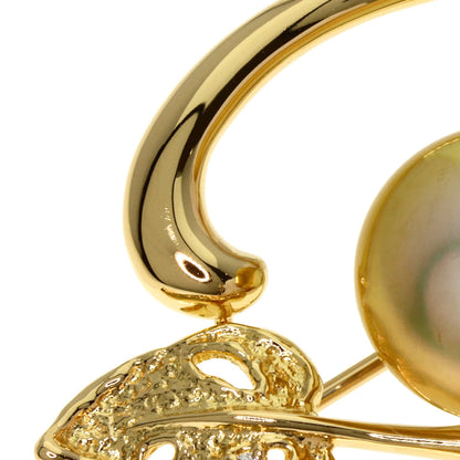 TASAKI Pearl Pearl Brooch K18 Yellow Gold Ladies [Used]