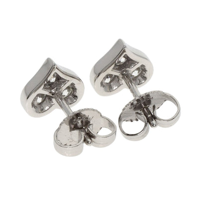 TIFFANY&Co. Sentimental Heart Diamond earring Platinum PT950 Ladies [Used]