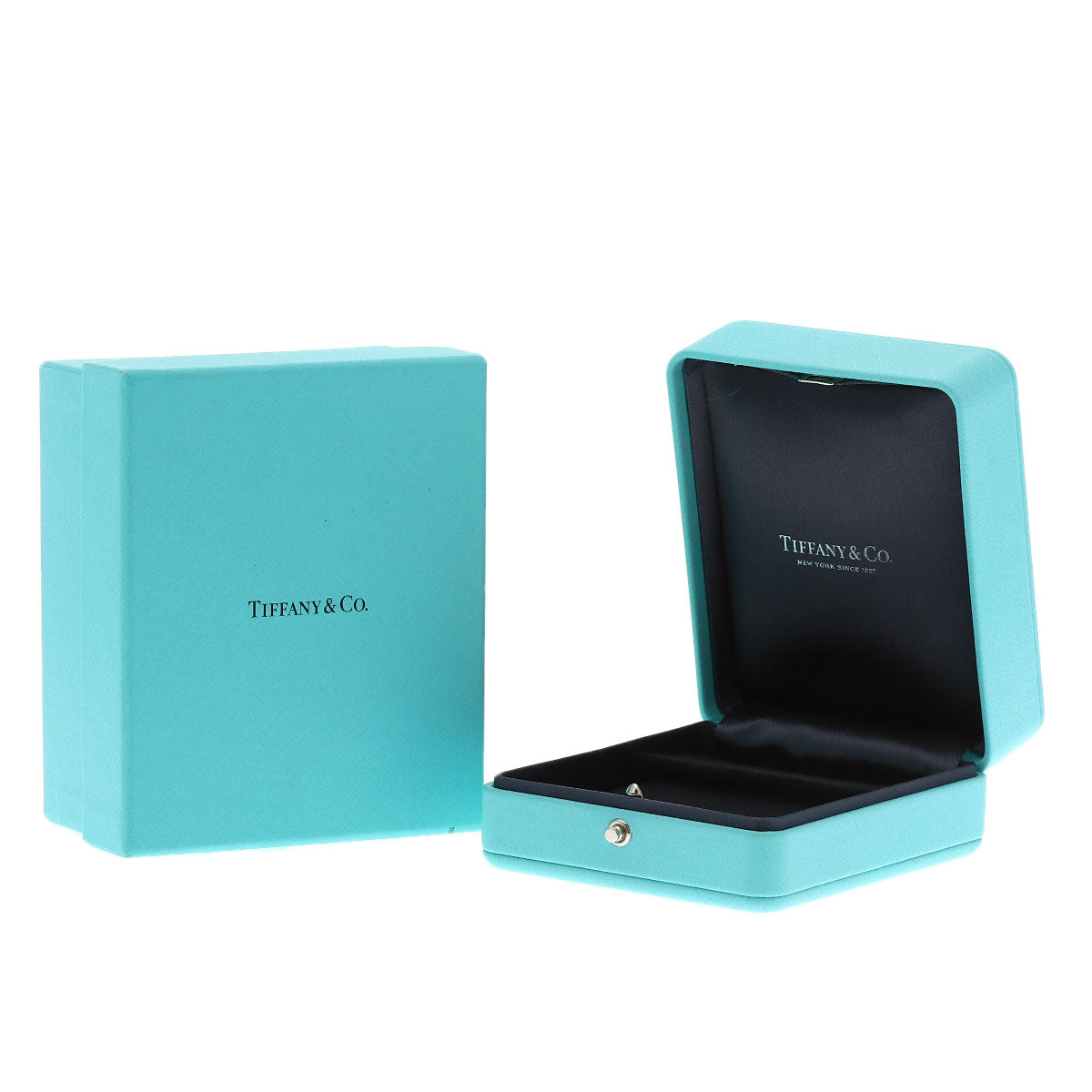 TIFFANY&Co. Sentimental Heart Diamond earring Platinum PT950 Ladies [Used]