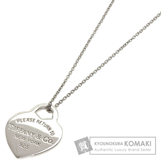 TIFFANY&Co. Return to heart Necklace Silver Ladies [Used]