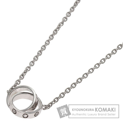 CARTIER baby love Necklace K18 White Gold Ladies [Used]