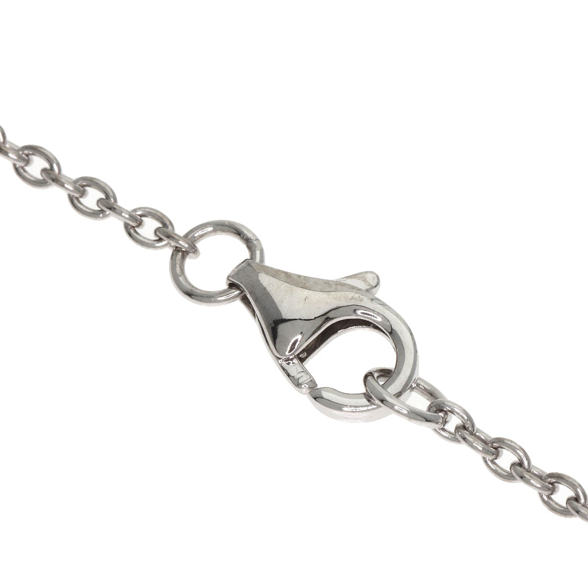 CARTIER baby love Necklace K18 White Gold Ladies [Used]