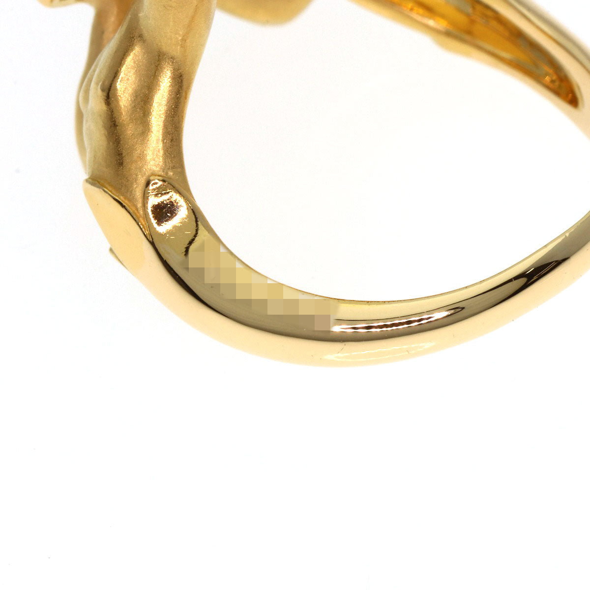 Carrera y Carrera Narcissus's mirror Ring K18 Yellow Gold Ladies [Used]